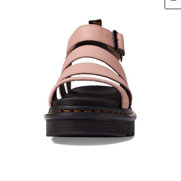 Peach Doc Marten sandals.  Women size 7 - Picture 3 of 4